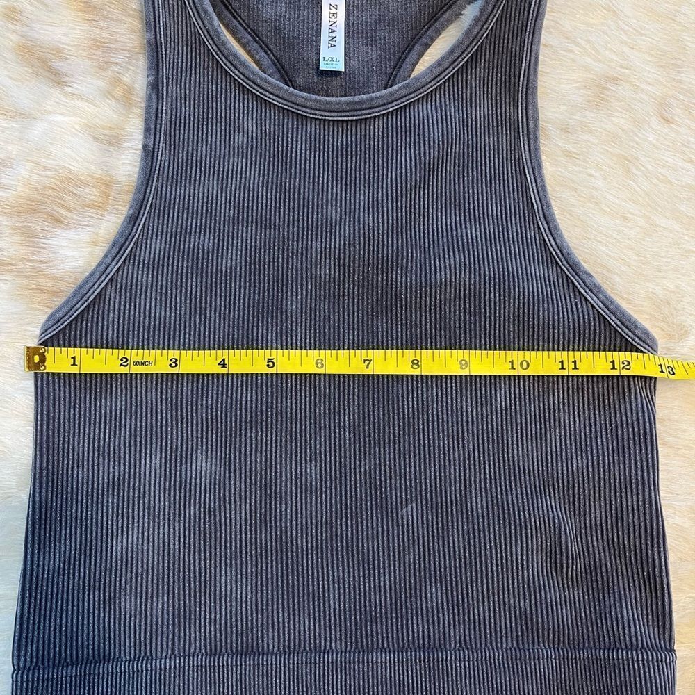 Deana Crop Racerback Tank - Picture 5 of 8